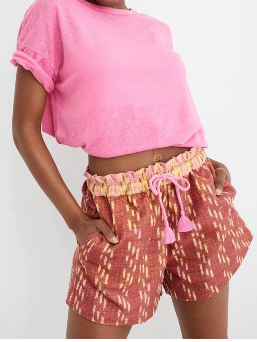 Aerie‎ Jacquard High Waisted Shorts Size XXLarge